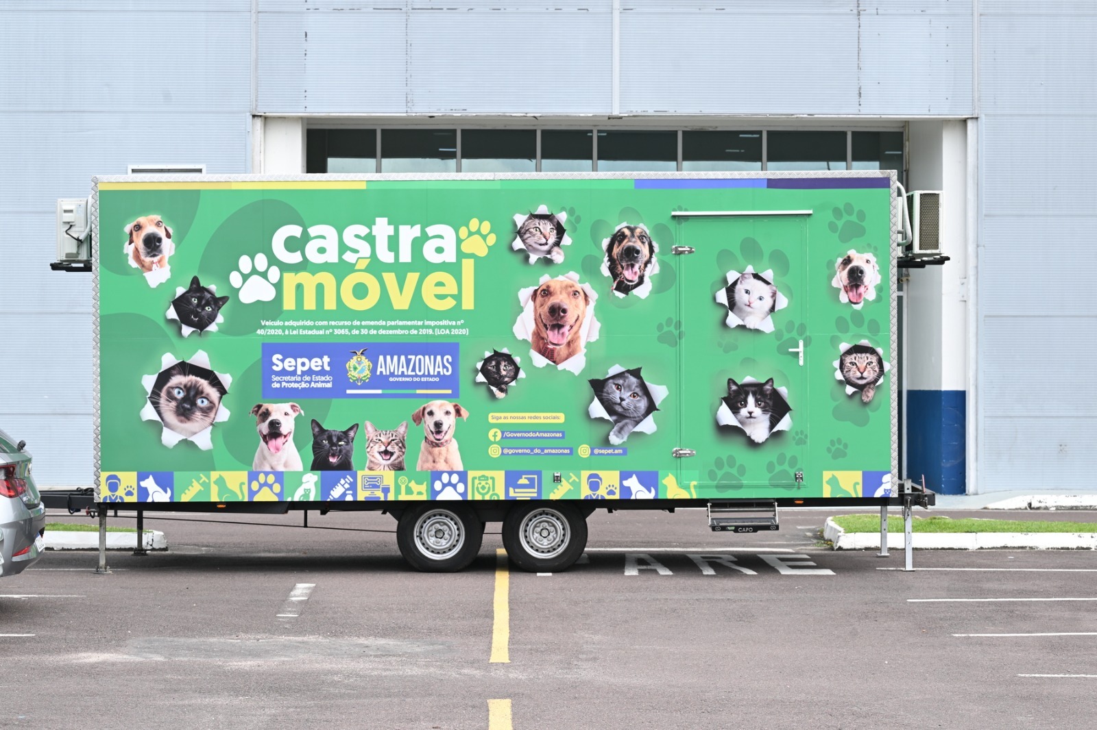 Millennium Shopping recebe ação gratuita de castração animal com 450 vagas em Manaus
