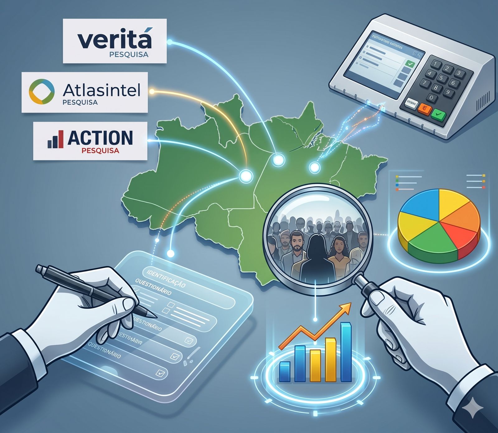 Pesquisas eleitorais no Amazonas: credibilidade e impacto em debate