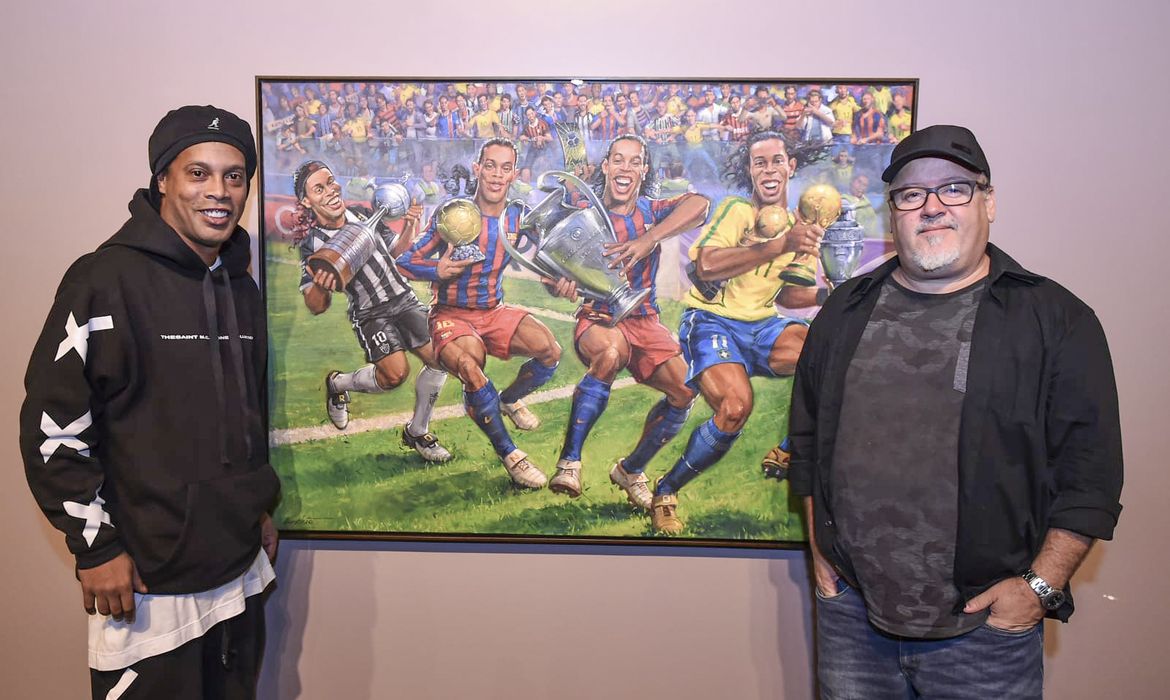 Legado de Ronaldinho vira exposição